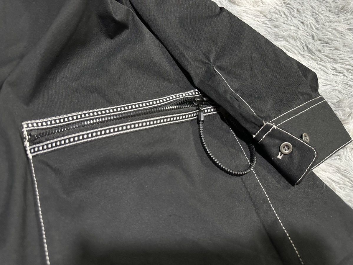 Japanese Brand 🔥Japanese Designer Kyoko Higa Double Layer Over Shirt Jacket Size US L / EU 52-54 / 3 - 9 Thumbnail