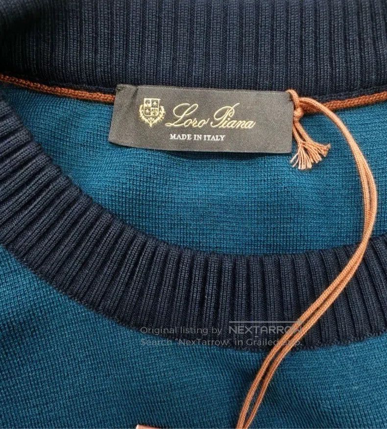 Loro Piana Loro Piana Men's Woolen Sweater Size US M / EU 48-50 / 2 - 3 Thumbnail