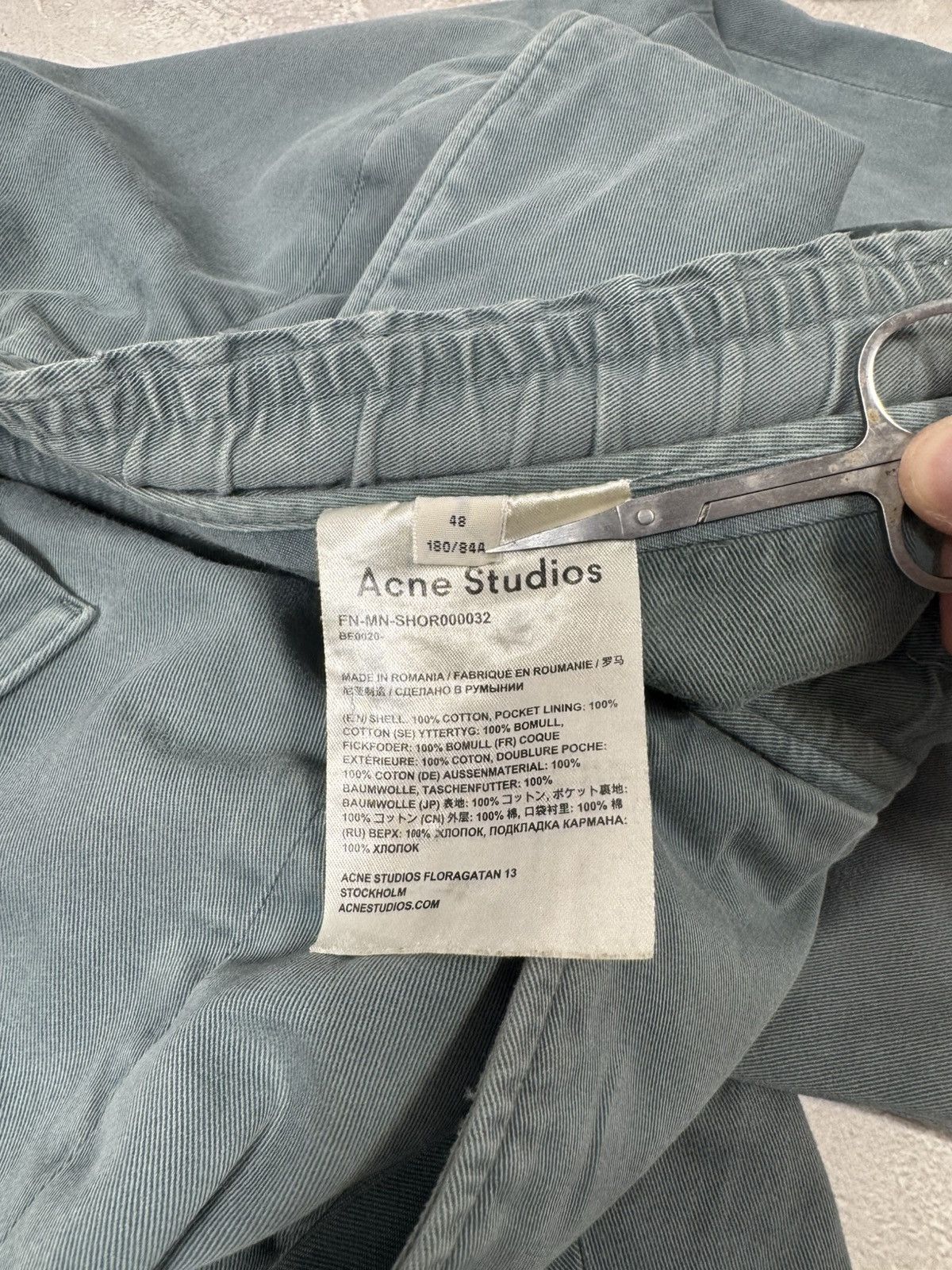 Acne Studios Acne Studios Distressed Shorts Size US 36 / EU 52 - 7 Thumbnail