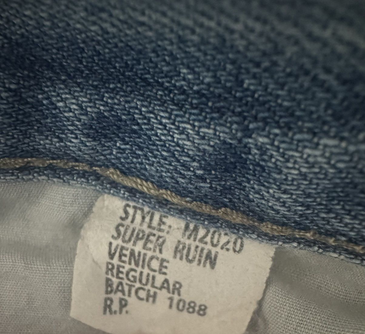 Ksubi vintage tsubi super ruin venice jeans (2001) Size US 34 / EU 50 - 8 Thumbnail