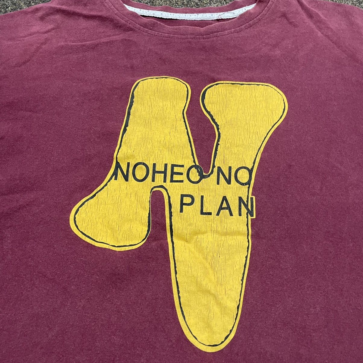Gildan Vintage Y2K ADULT “ NOHEI NO PLAN Rap BOXY “ FUNNY BuyTee Size US M / EU 48-50 / 2 - 4 Thumbnail