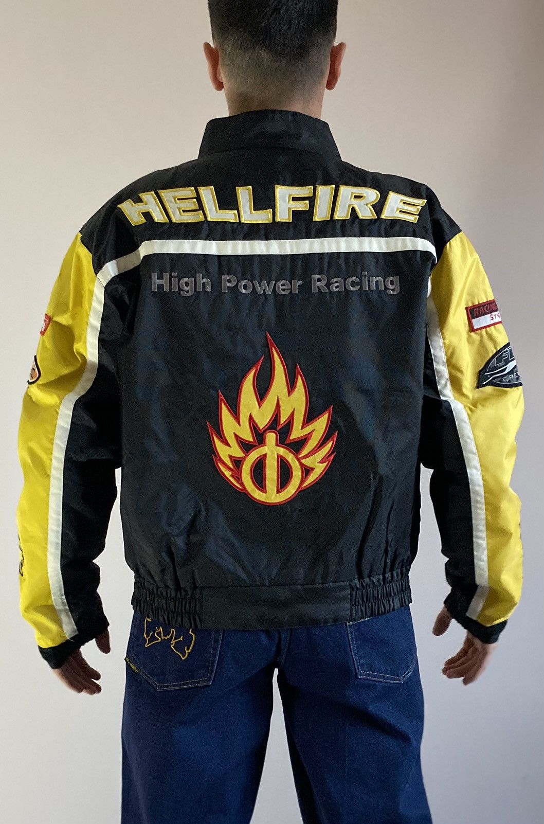 Vintage Vintage HELLFIRE Hell Fire High Power Racing Jacket Coat Size US M / EU 48-50 / 2 - 3 Thumbnail