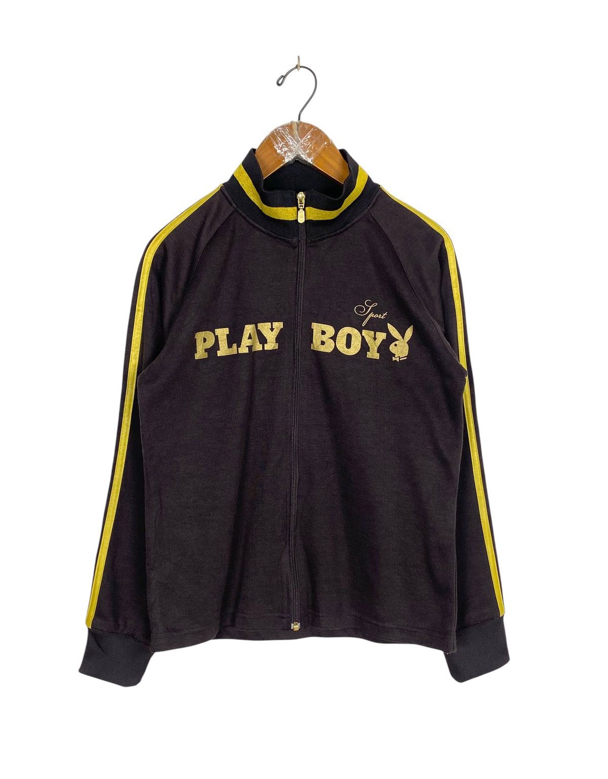 Playboy Rare‼️ Playboy Sport Tracktop Sweater Big Logo Size S / US 4 / IT 40 - 1 Thumbnail