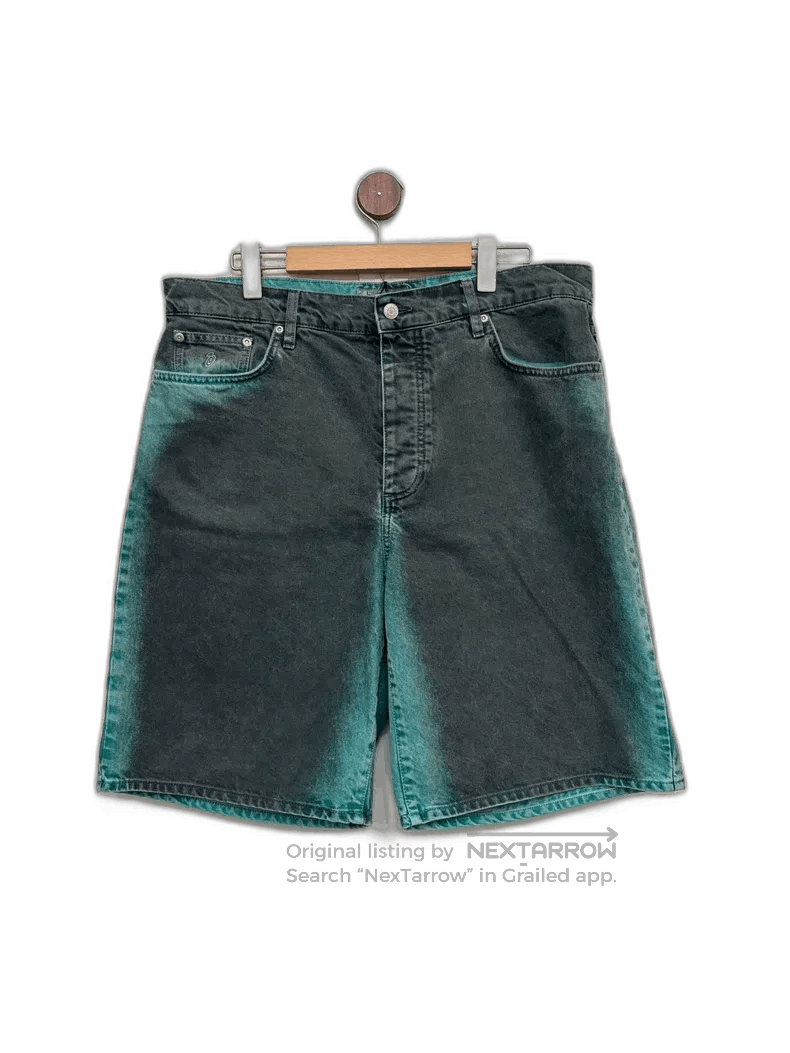 Stussy Stussy Gradient Denim Shorts Size 34. Size US 34 / EU 50 - 1 Thumbnail