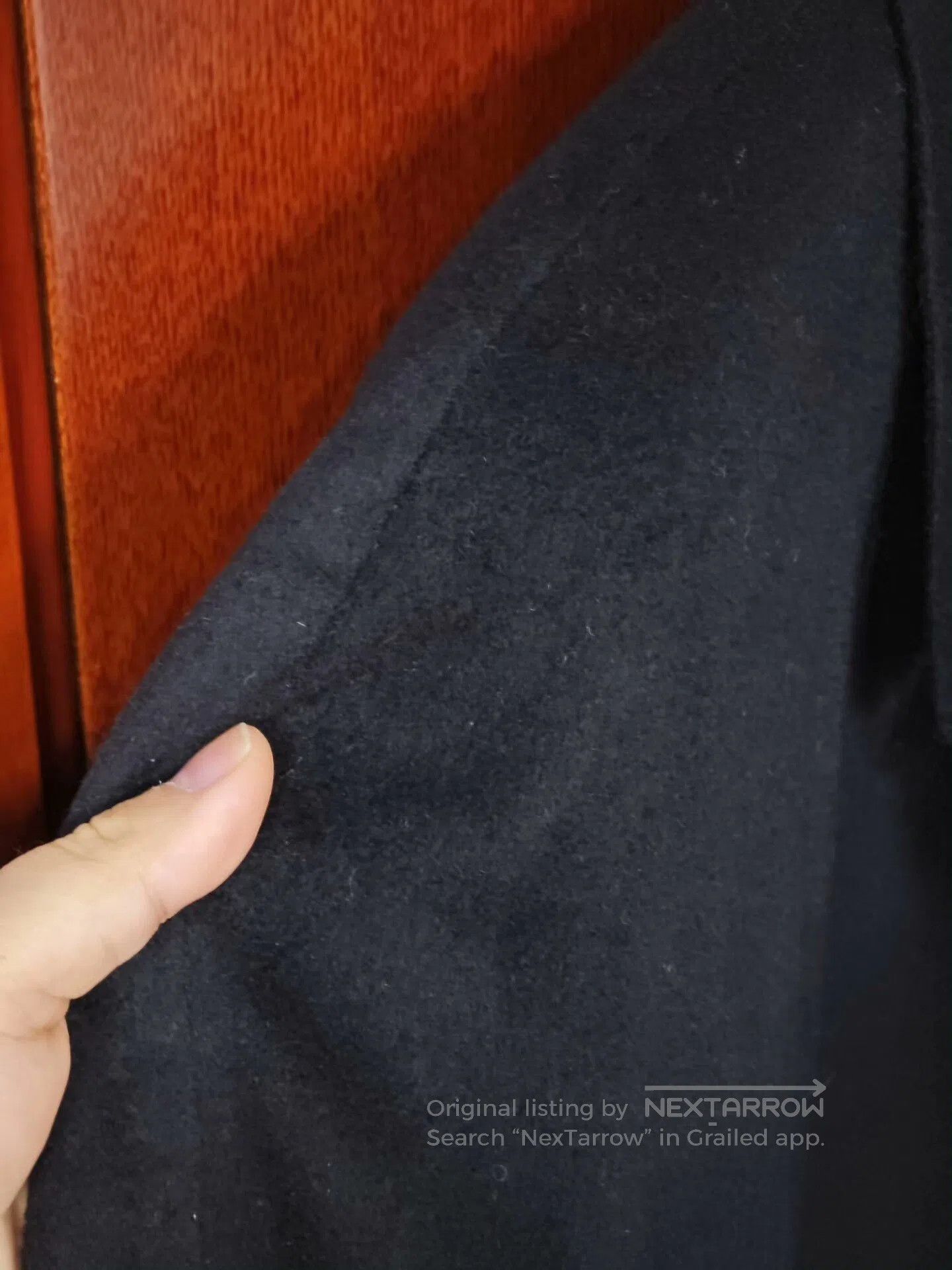 MooRER Custom Wool Blend Coat by Moorbrook. Size US M / EU 48-50 / 2 - 4 Thumbnail