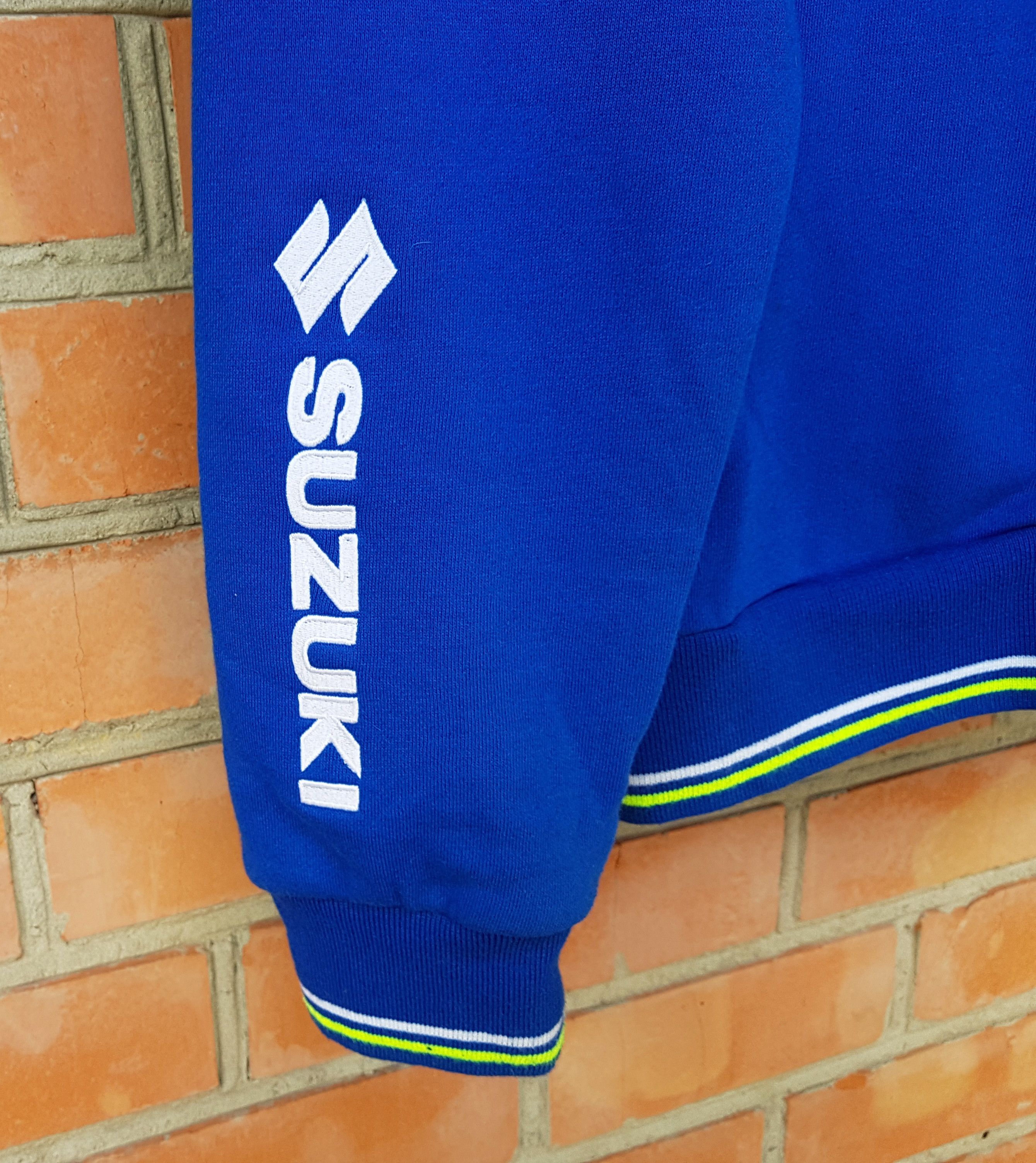 Japanese Brand Suzuki ECSTAR GSX-RR Full Zip Track Top Sweatshirt Size US S / EU 44-46 / 1 - 7 Thumbnail