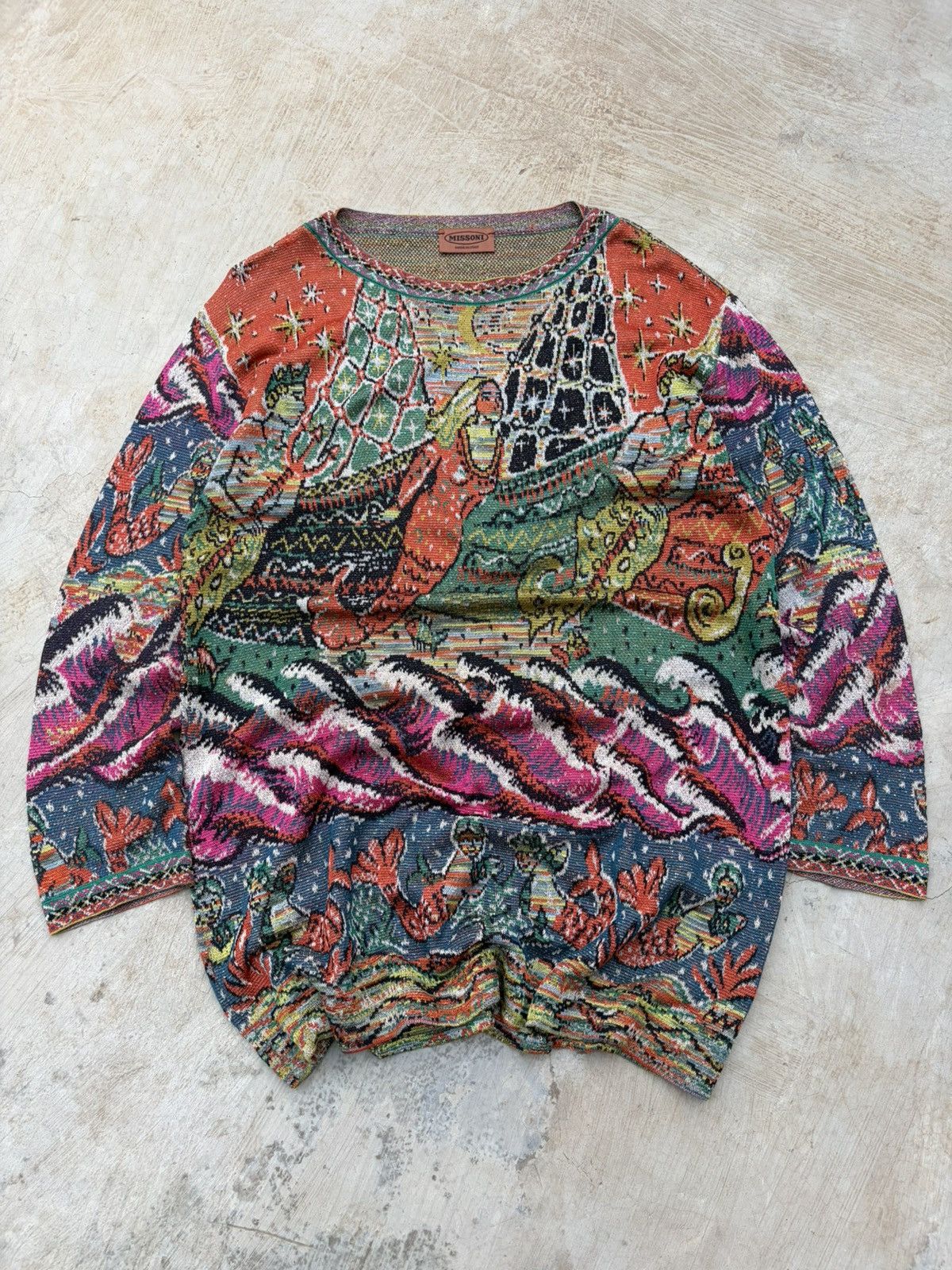 Missoni Vintage 90s Missoni Old Knitwear Size US S / EU 44-46 / 1 - 1 Thumbnail
