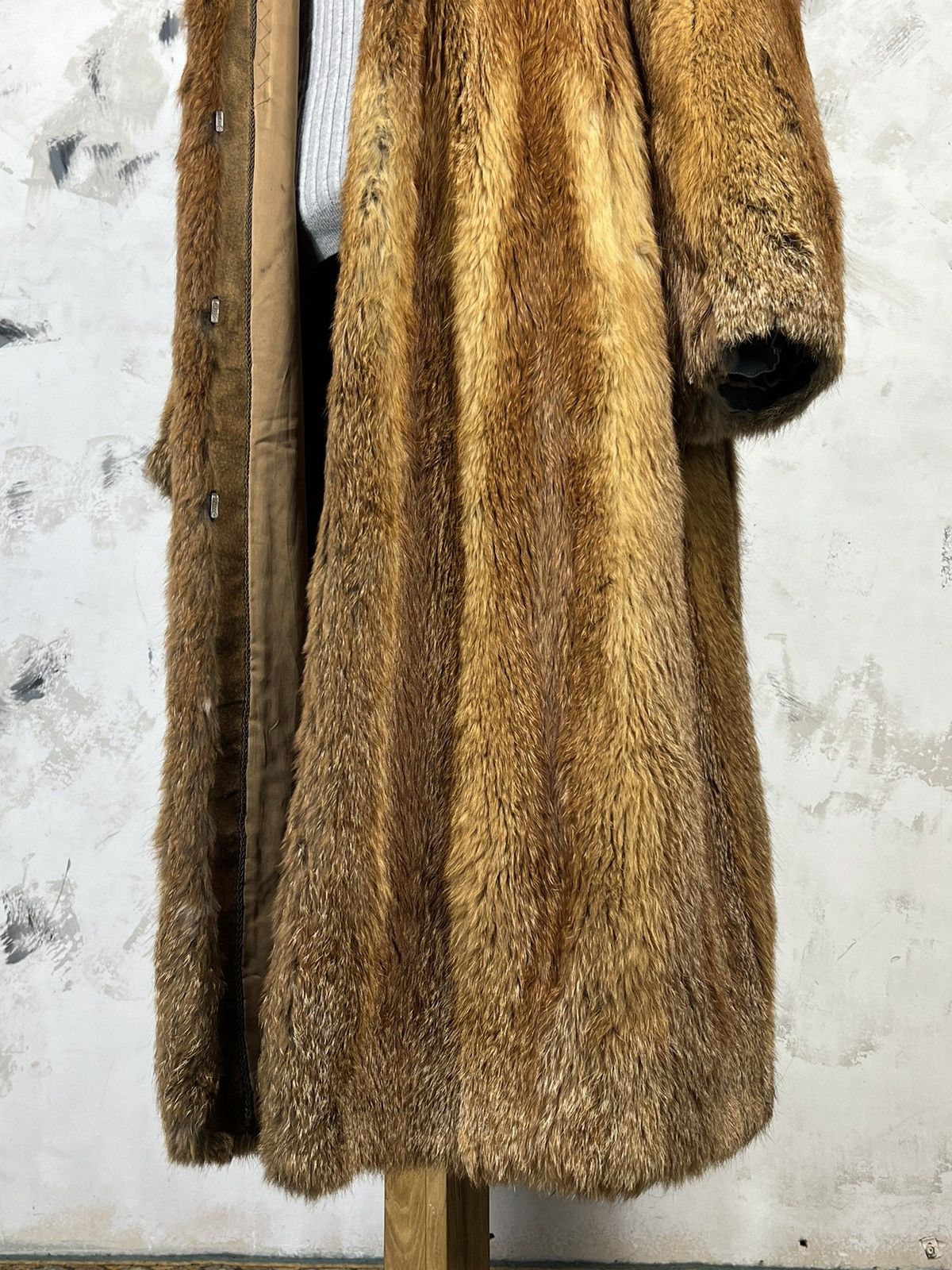 Vintage Vintage Fox Fur Coat Size L - XL Size XL / US 12-14 / IT 48-50 - 5 Thumbnail