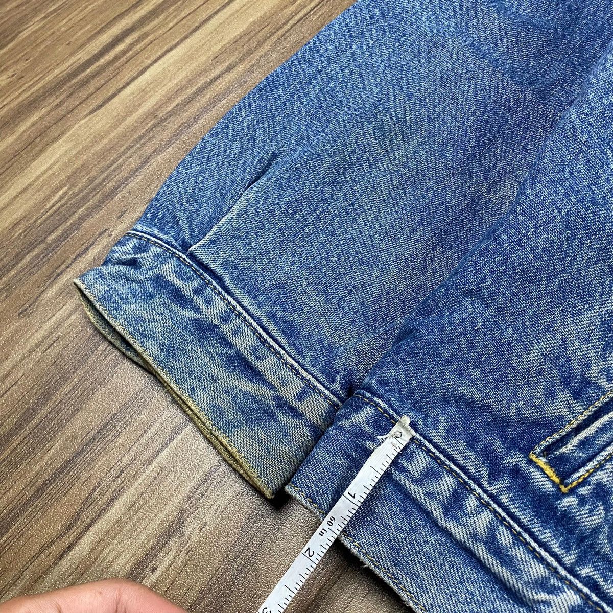 Lee × Vintage Lee sanforized Denim jacket Size US XXL / EU 58 / 5 - 9 Thumbnail