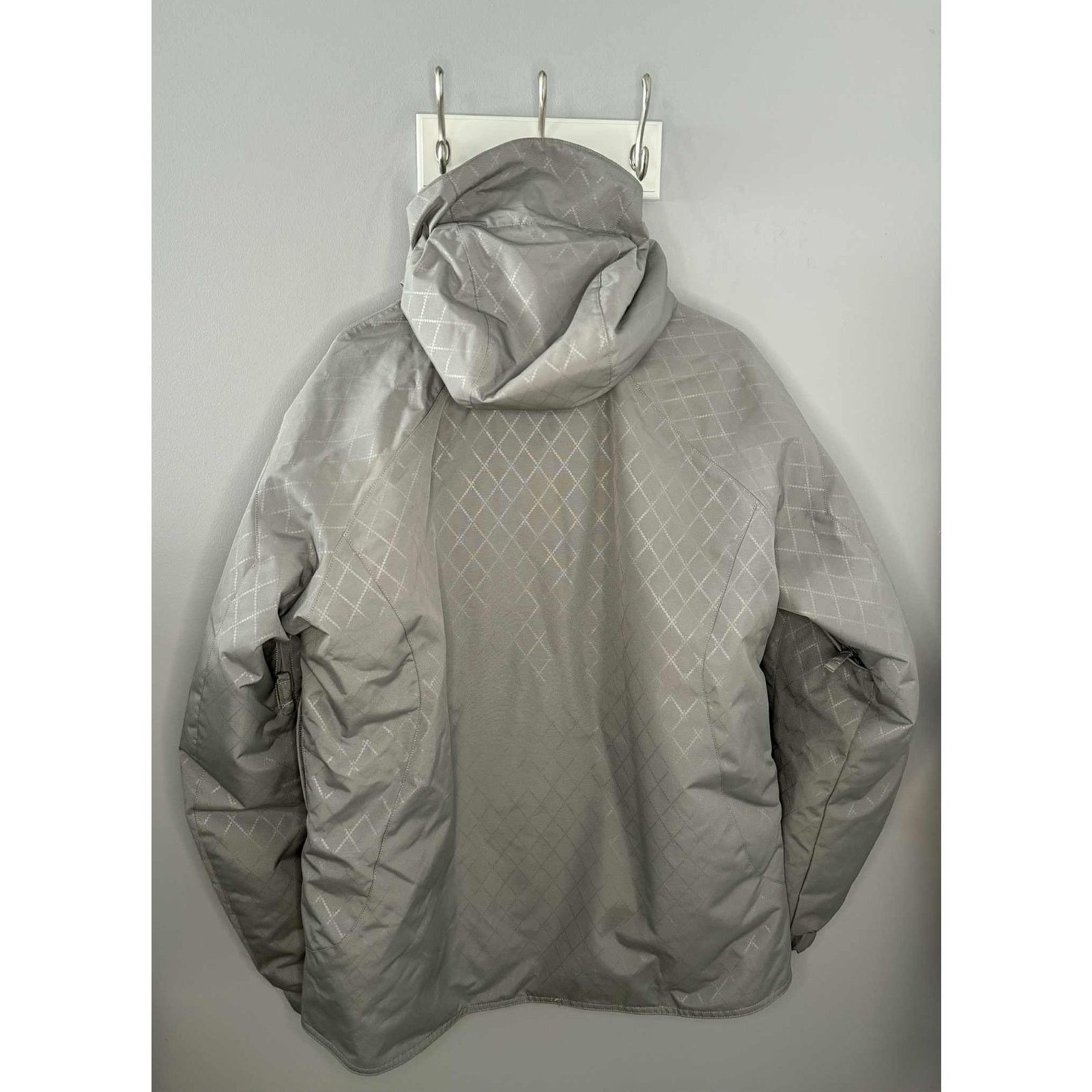 Descente Descente Insulated Hooded Ski Jacket Gray/Blue Men's Size M Size US M / EU 48-50 / 2 - 8 Thumbnail