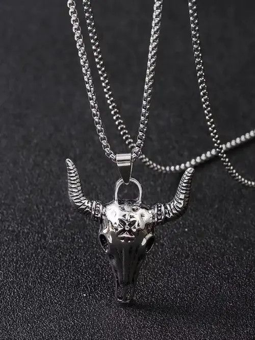 Other Bull Head Charm Necklace Size ONE SIZE - 3 Thumbnail