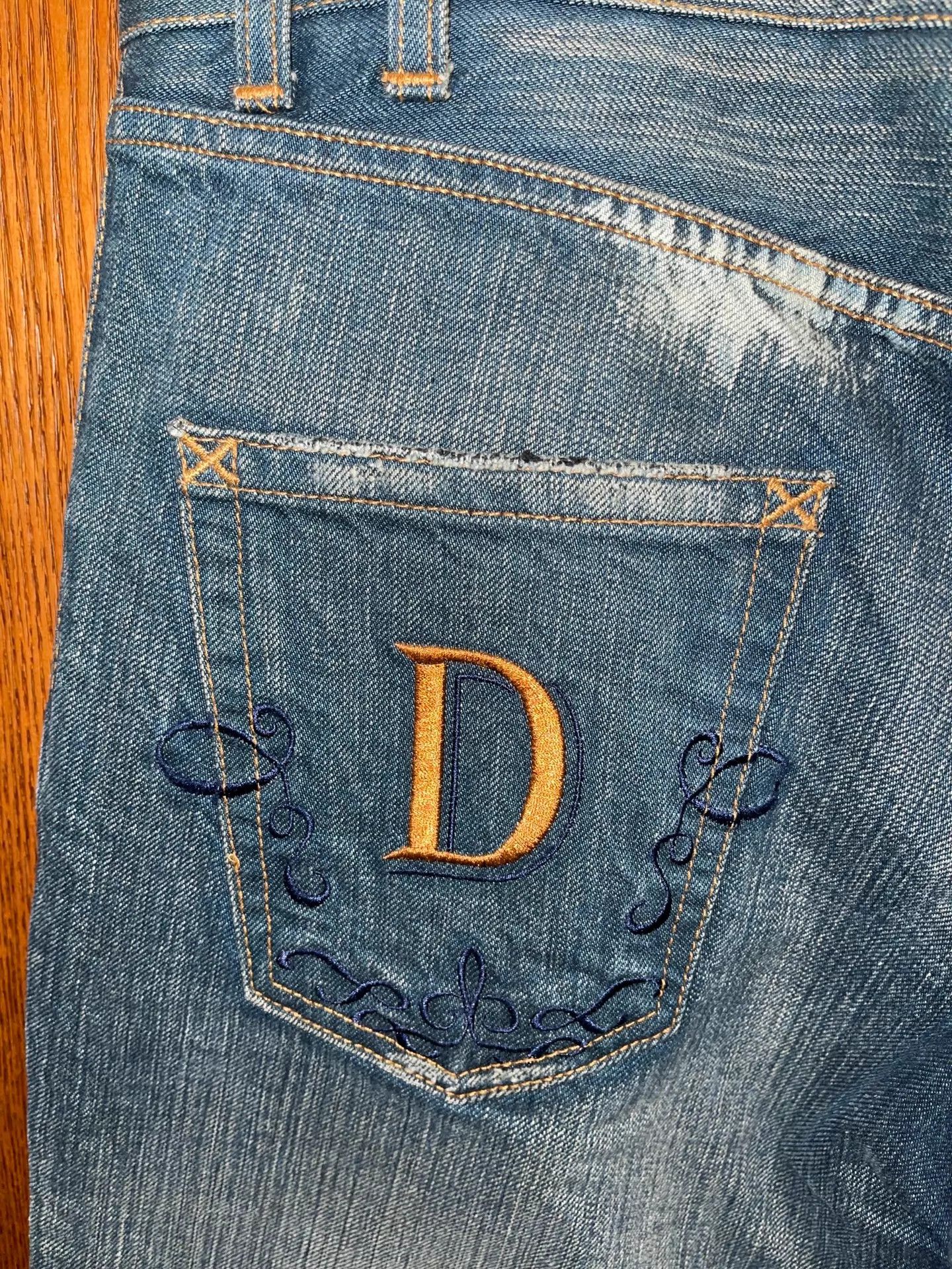 Dolce & Gabbana Dolce&Gabbana men's straight jeans 48 IT white wash Size US 32 / EU 48 - 4 Thumbnail