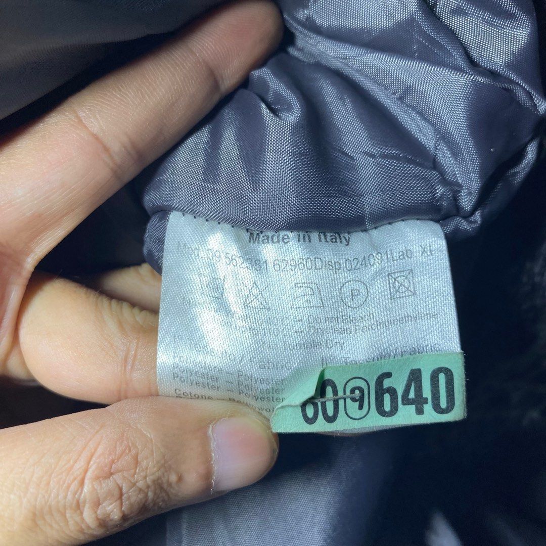 Prada Prada jacket black with fur Size US L / EU 52-54 / 3 - 3 Thumbnail