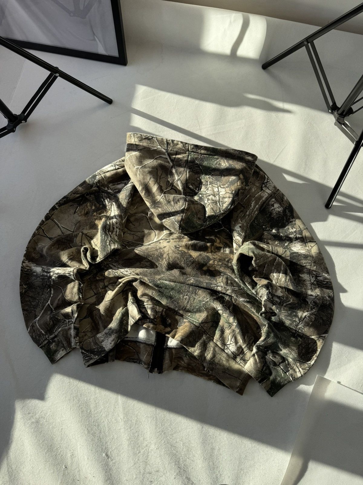 Realtree Vintage Realtree Boxy Fit Camo Zip Up Hoodie Hype Gothic Size US XL / EU 56 / 4 - 14 Thumbnail