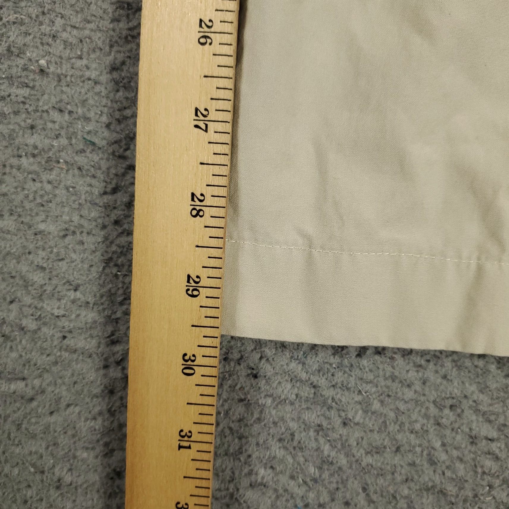 Brooks Brothers Brooks Brothers Mens 38x30 Beige Cotton Flat Front Chino Pants Size US 38 / EU 54 - 5 Thumbnail