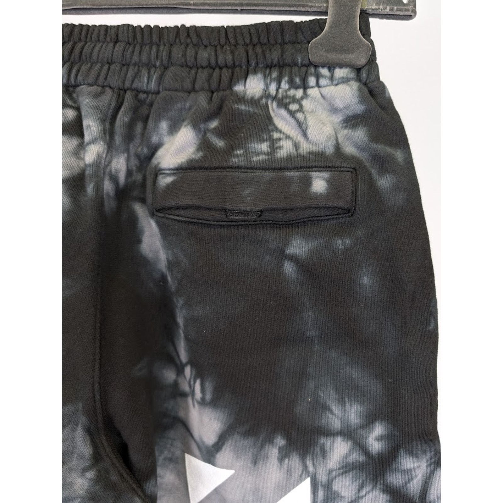Off-White o1rshd1 Diag Tie Dye Sweatshorts in Warm Grey White M Size US 32 / EU 48 - 17 Thumbnail