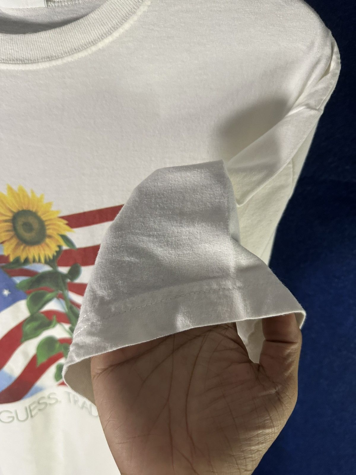 A$AP Rocky × Guess Vintage Guess American Sunflower Graphic Tee Size US L / EU 52-54 / 3 - 8 Thumbnail
