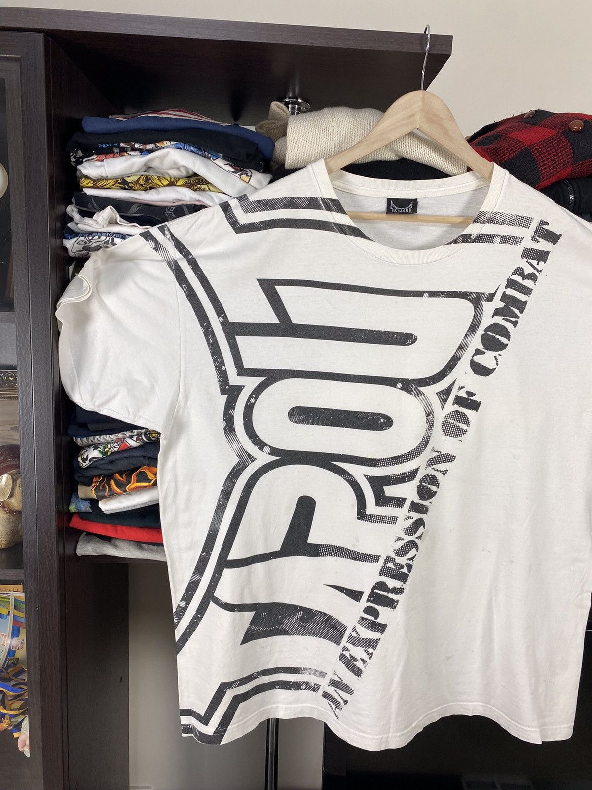 Other Crazy VTG Y2K Tapout Graphic Tee Size US XXL / EU 58 / 5 - 2 Thumbnail
