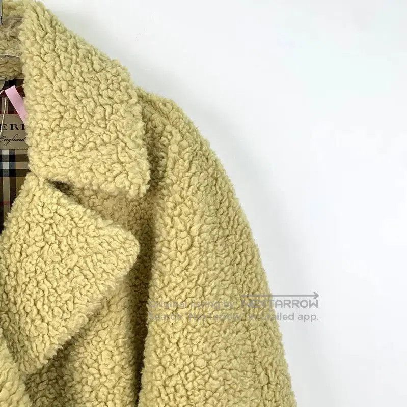 Burberry Burberry Women's Mustard Wool Coat. Size M / US 6-8 / IT 42-44 - 3 Thumbnail