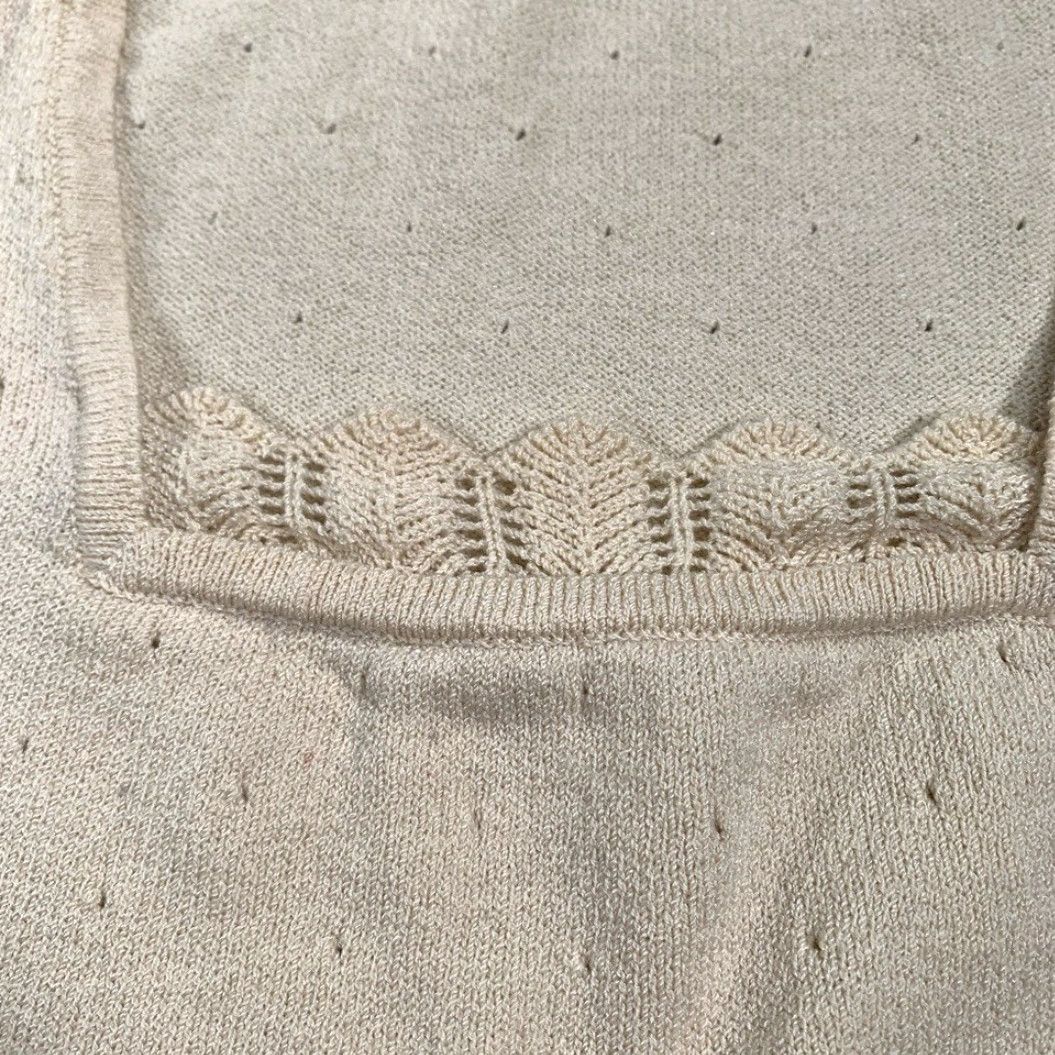 St. John **St. John Cream Women's Tank Top** User: St. John Cream Women's Tank Top Size M / US 6-8 / IT 42-44 - 7 Thumbnail