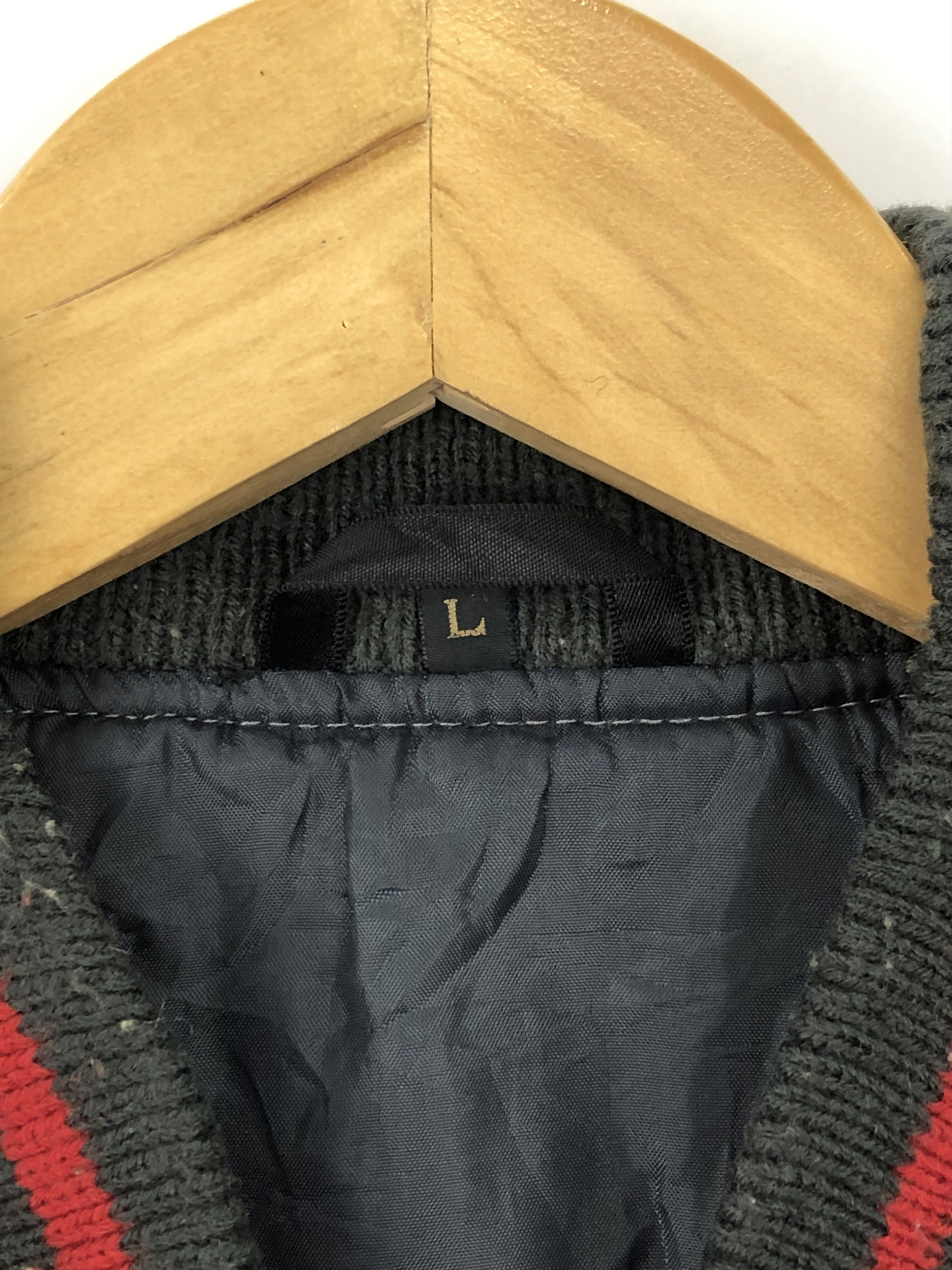 Japanese Brand Vintage 90s Japanese Brand Wool Varsity Jacket V0319 Size US L / EU 52-54 / 3 - 7 Thumbnail