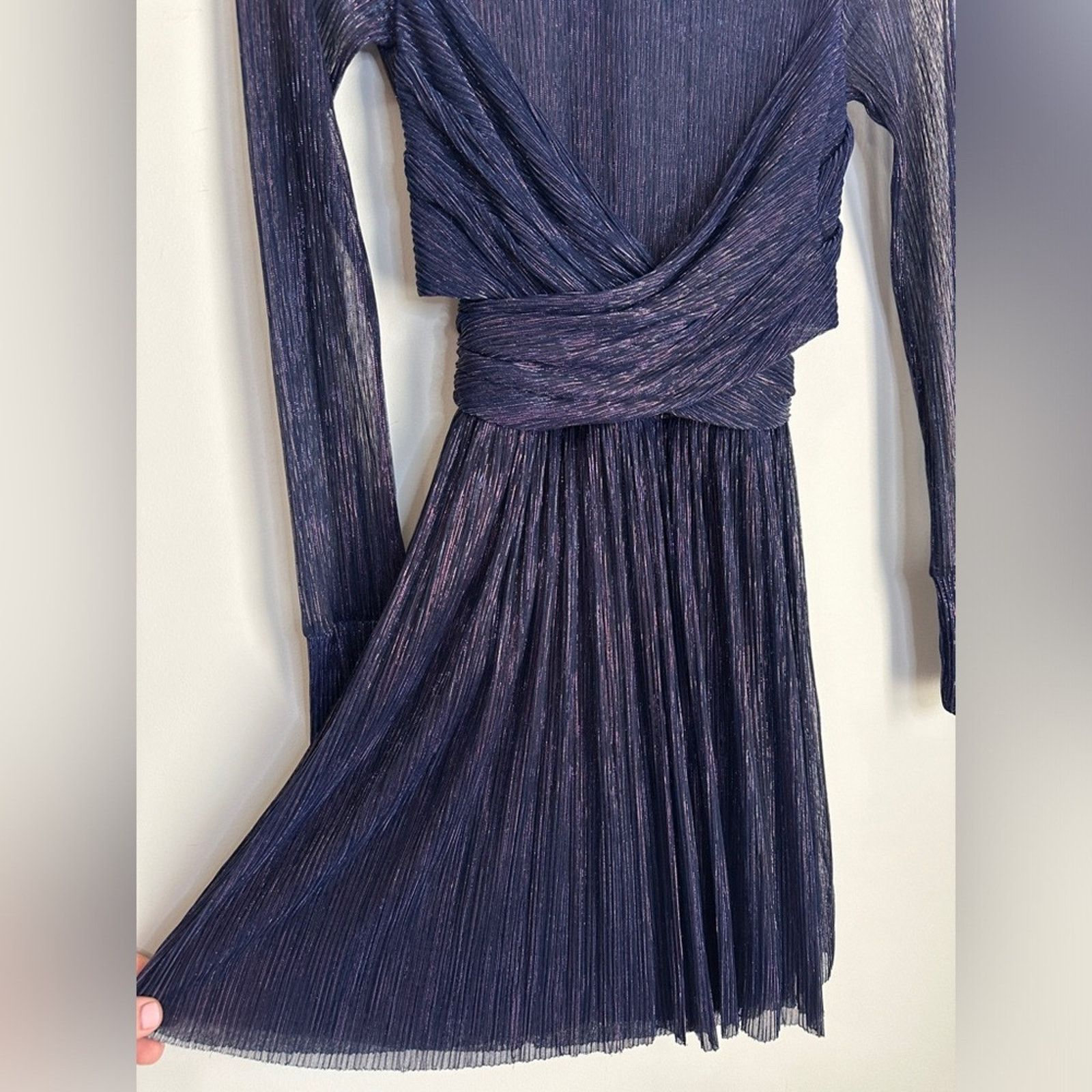 REVOLVE Sabina Musayev Blue and Purple Long Sleeve Size small Size S / US 4 / IT 40 - 2 Thumbnail