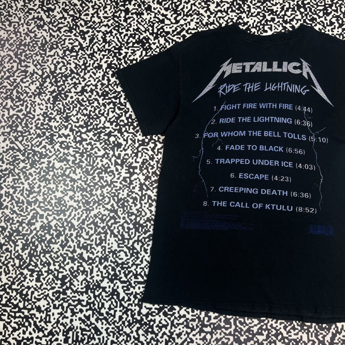 Metallica Vintage Y2K Metallica Ride The Lighting Band Rock Tour Size US M / EU 48-50 / 2 - 11 Thumbnail
