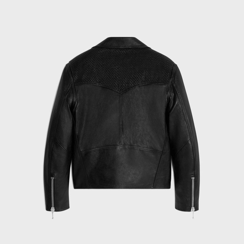 Celine o1bcso1str0126 2EK44602V Straight-cut Blouson Jacket Black Size US M / EU 48-50 / 2 - 2 Thumbnail