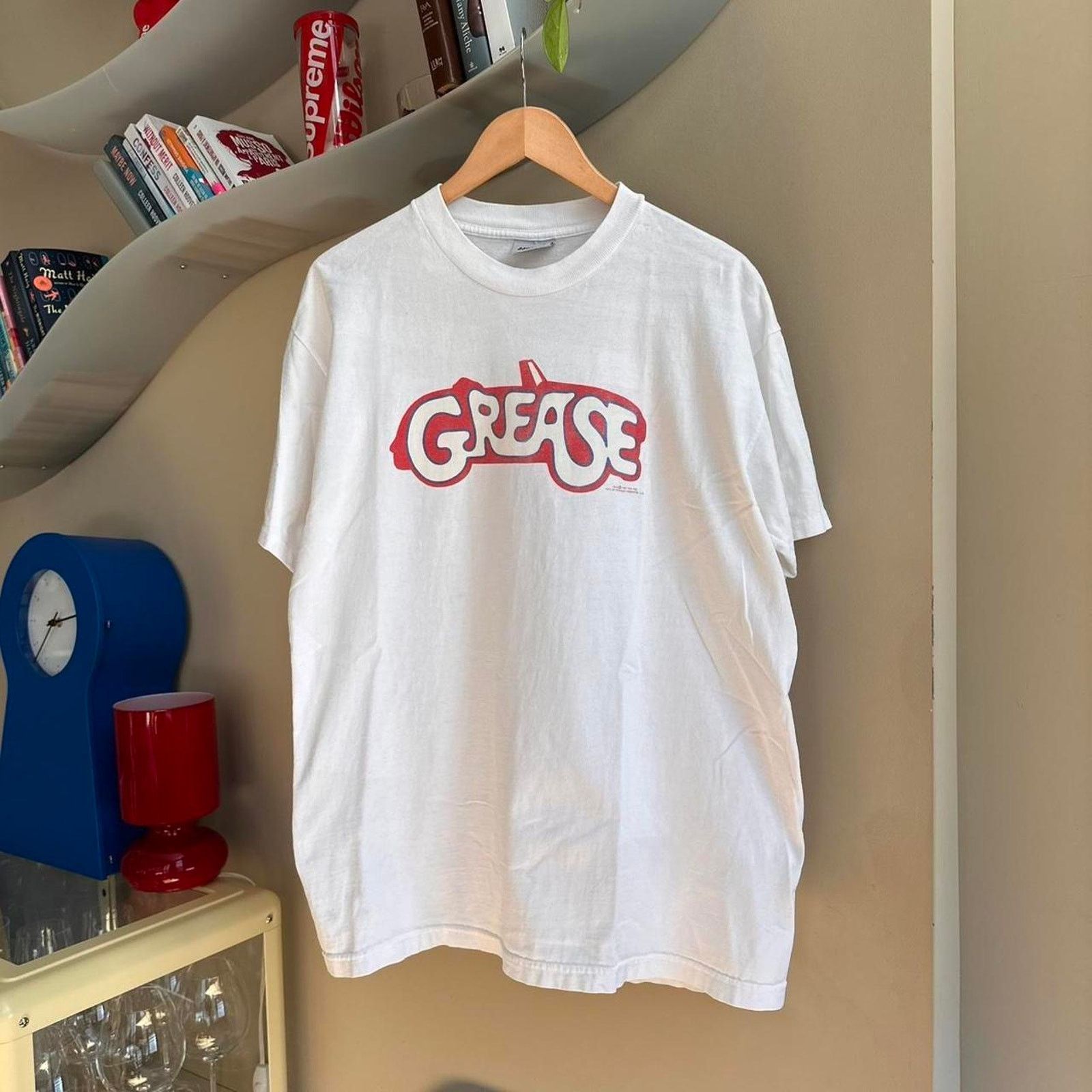 Cartoon Network × Vintage Vintage 1997 Grease Movie Promo Shirt Size US L / EU 52-54 / 3 - 1 Thumbnail