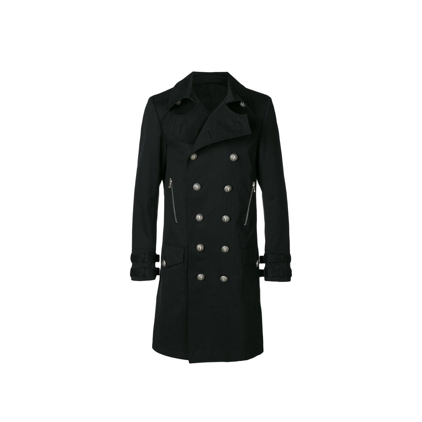 Balmain Balmain Classic Double-Breasted Coat Size US M / EU 48-50 / 2 - 15 Thumbnail