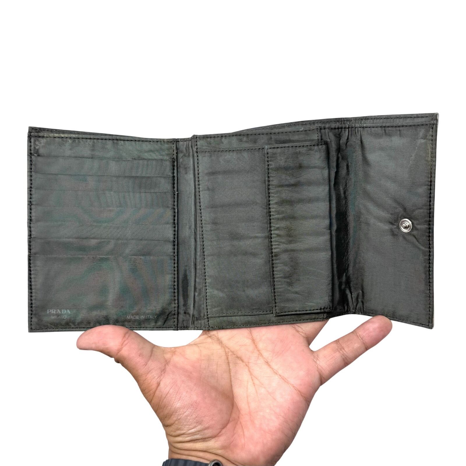 Prada Prada Sport Gray Wallet Size ONE SIZE - 3 Thumbnail