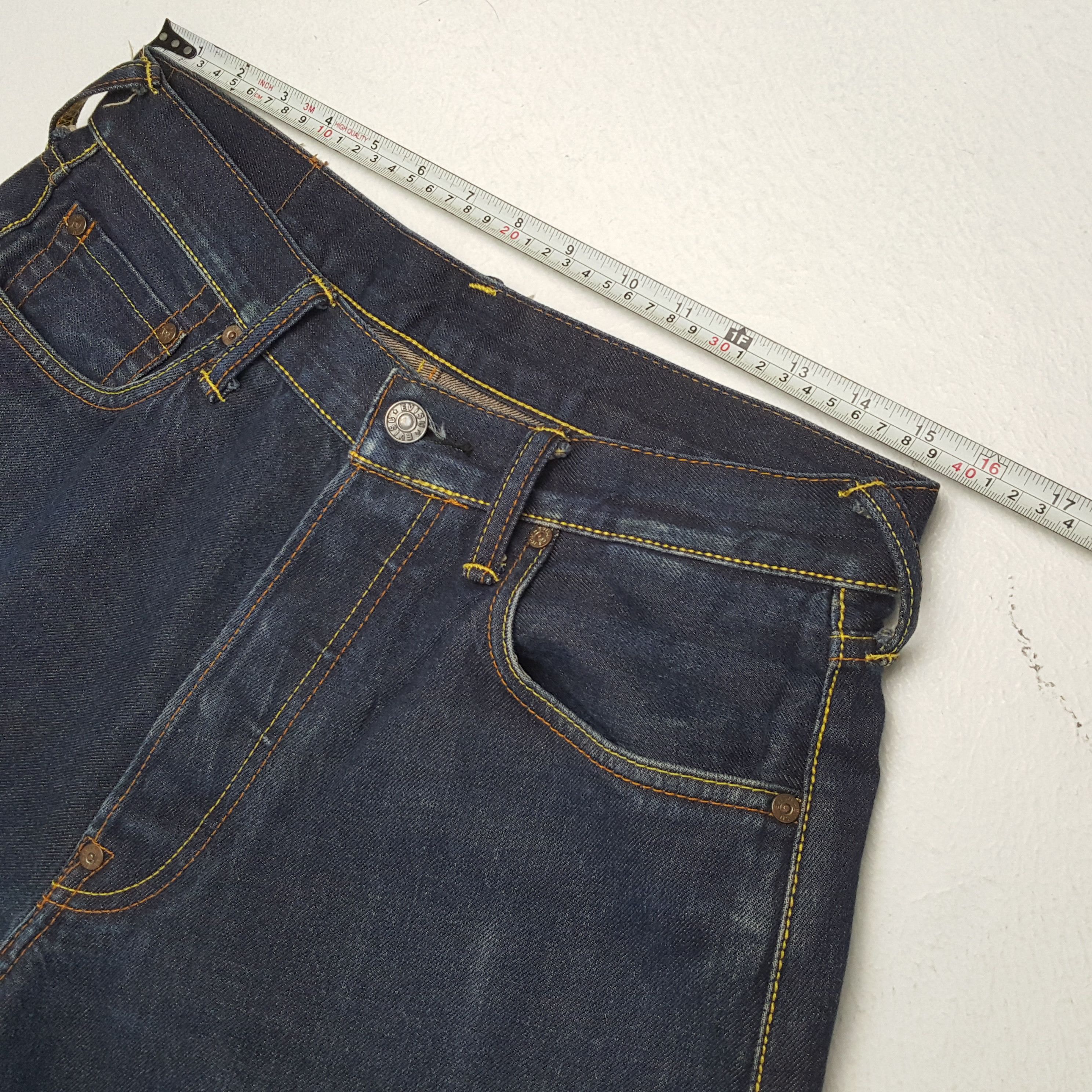 Evisu EVISU Japanese Brand Streetwear Fashion Rare Design Jeans Size US 31 - 7 Thumbnail