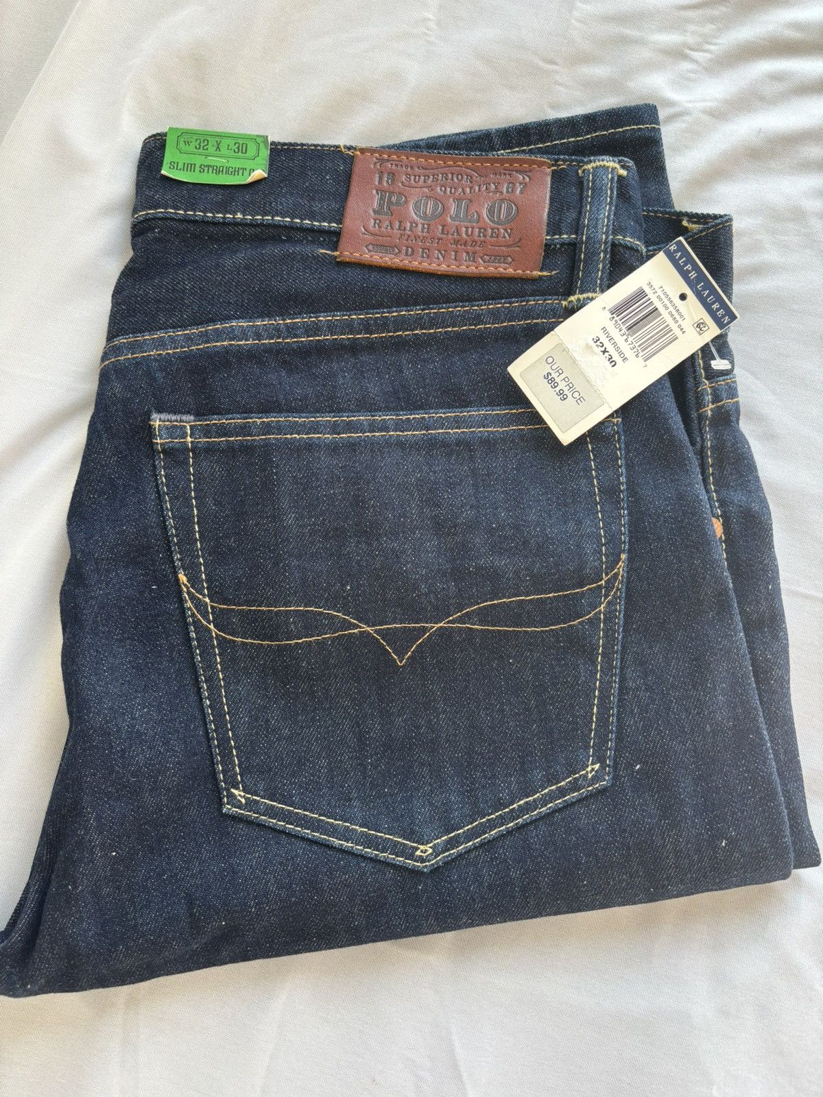 Polo Ralph Lauren × Ralph Lauren × Vintage Vintage Ralph Lauren Jeans Size US 32 / EU 48 - 1 Thumbnail
