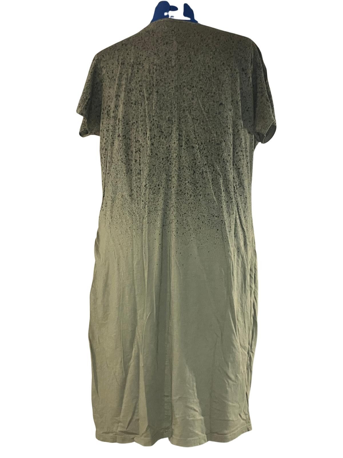 Other Peruvian Connection Olive Knit Dress XL Size XL / US 12-14 / IT 48-50 - 3 Thumbnail