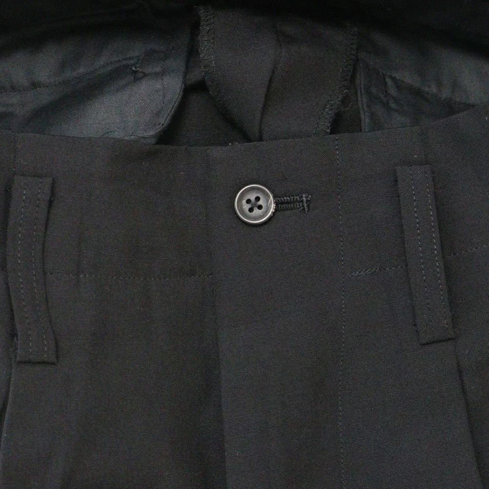 Yohji Yamamoto Yohji Yamamoto 80-90s wool 2-tuck tapered slacks Size US 30 / EU 46 - 3 Thumbnail