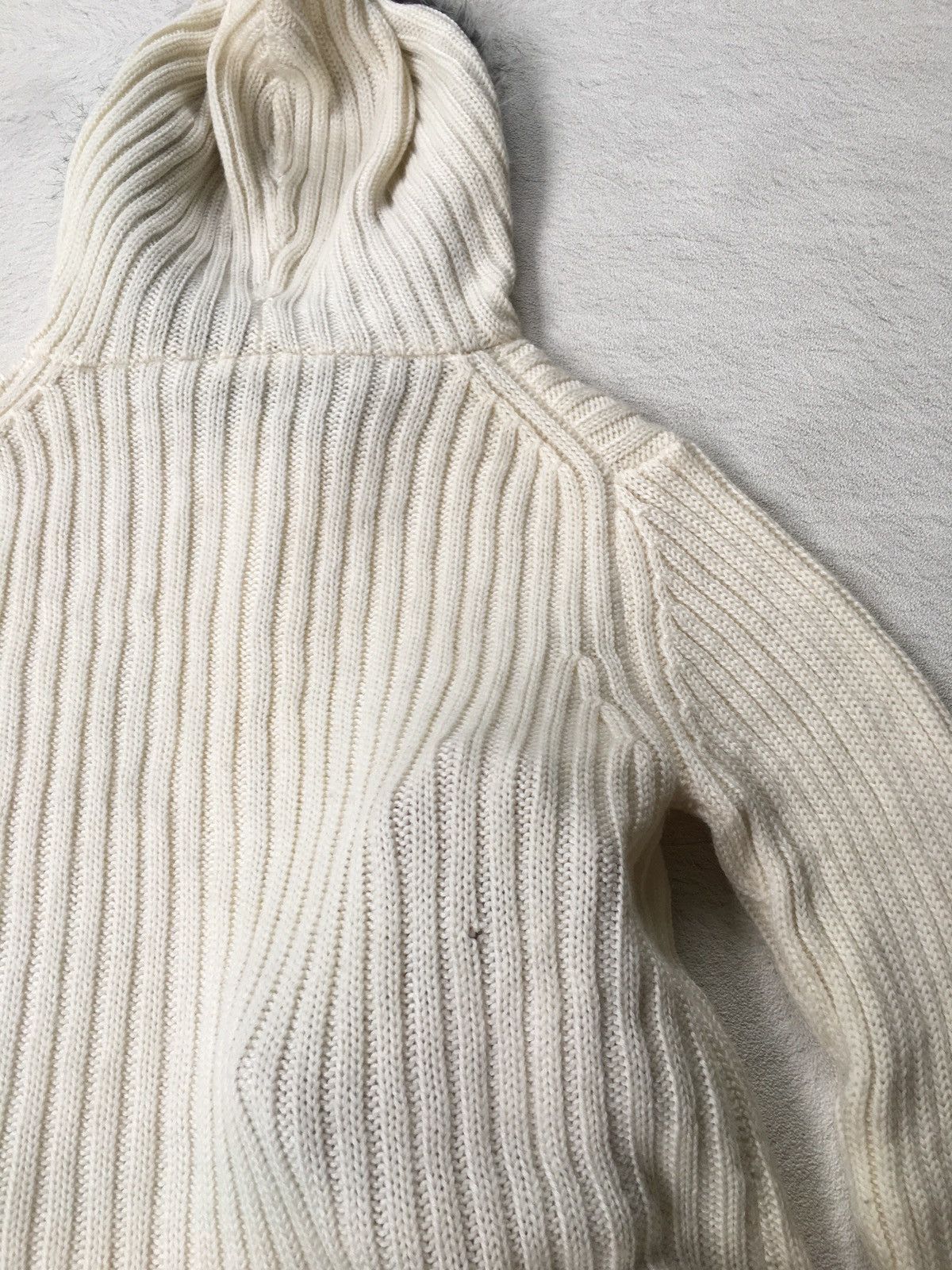 semanticdesign Semantic Design knit Fur Hoodie Size US M / EU 48-50 / 2 - 7 Thumbnail