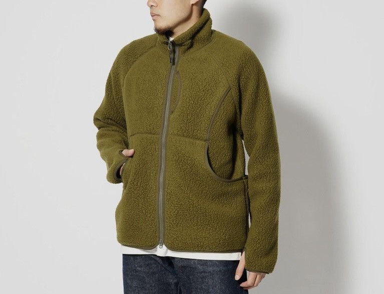 Japanese Brand × Snow Peak Snow Peak Thermal Boa Fleece Jacket Polartec Green Mens S Size US S / EU 44-46 / 1 - 17 Thumbnail