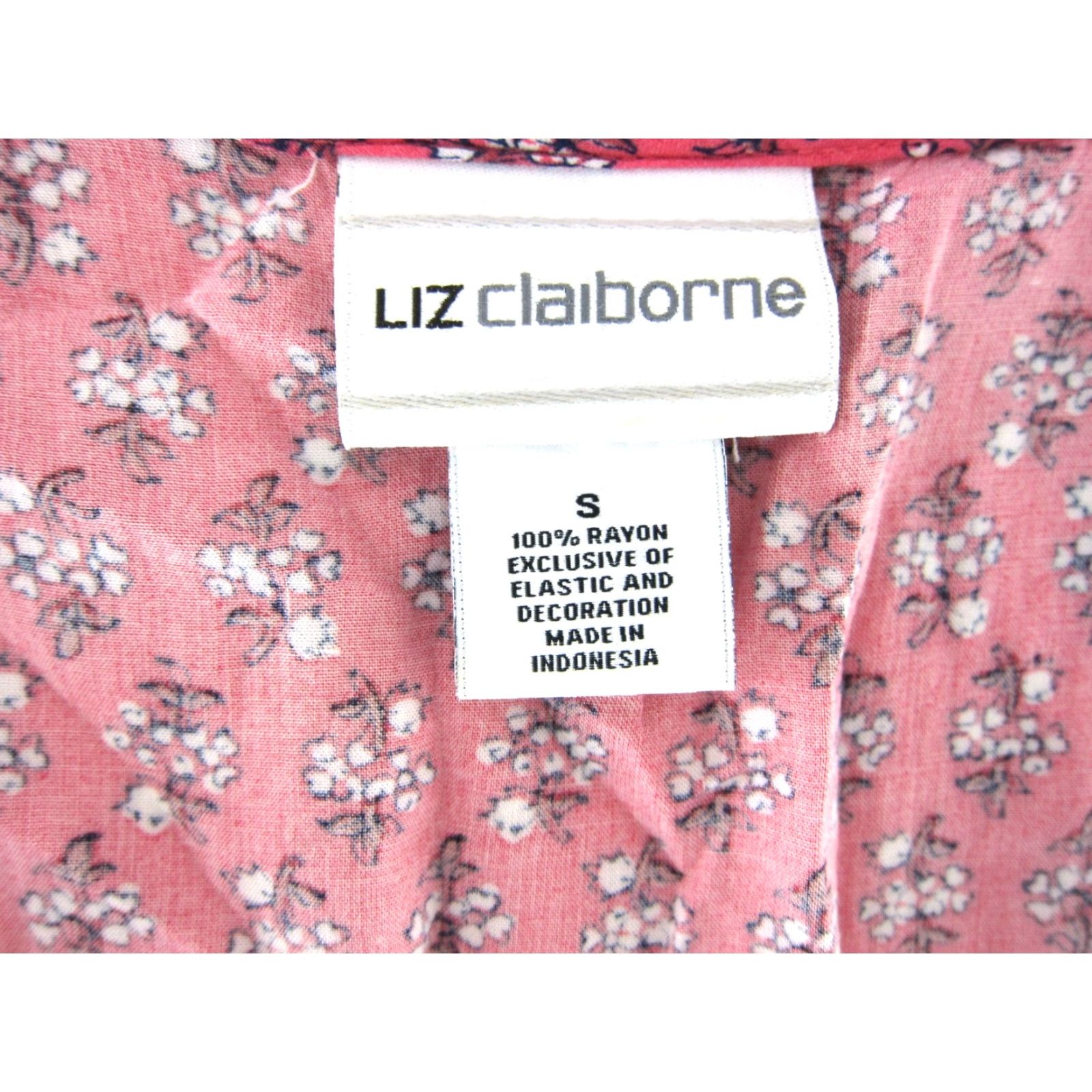 Liz Claiborne Liz Claiborne Rayon Pink Blue Floral Paisley Sleeveless Long Maxi Tank Dress S Size S / US 4 / IT 40 - 3 Thumbnail