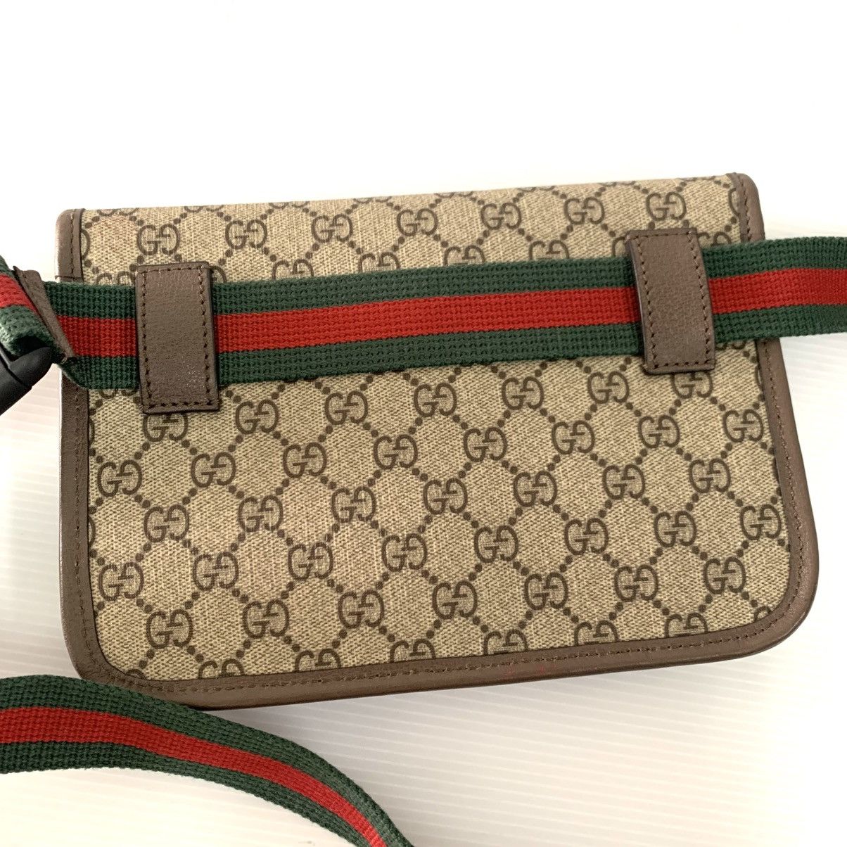 Gucci Gucci Monogram Supreme Waist/Sling Bag Size ONE SIZE - 10 Thumbnail