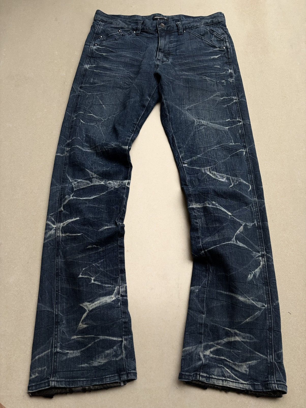 semanticdesign SEMANTIC DESIGN lace-up jeans Size US 31 - 1 Thumbnail