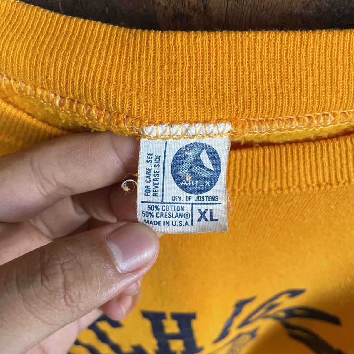 Vintage Vintage 90’s University of Michigan Crewneck Size US M / EU 48-50 / 2 - 5 Thumbnail