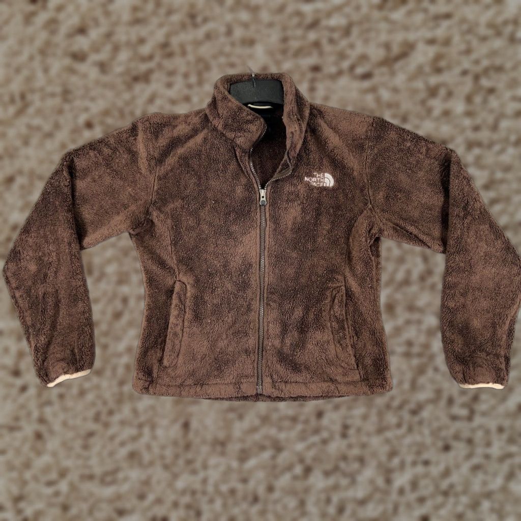 The North Face The North Face Sweater Women S Brown Fleece Mock Neck Pullover Casual Regular Size Small | Logo Accent Men/Women? Size S / US 4 / IT 40 - 1 Thumbnail