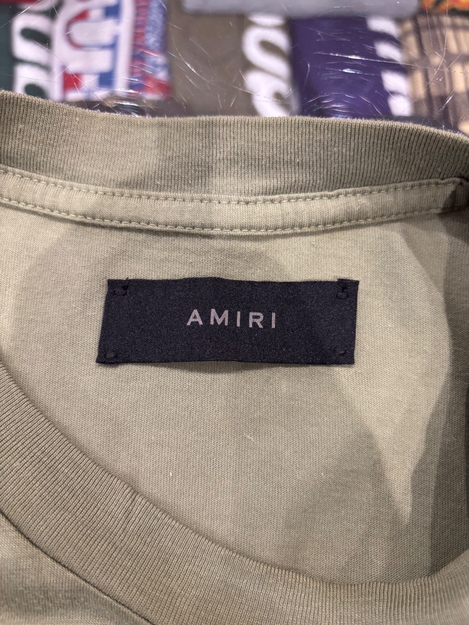 Amiri Amiri MA Logo Shirt Military Green Size US S / EU 44-46 / 1 - 4 Thumbnail