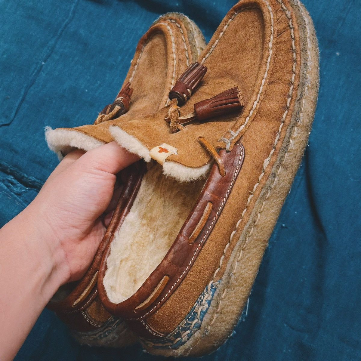 Visvim Island lake slippers folk | Grailed