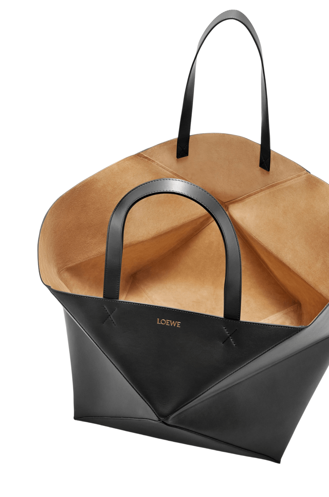 Loewe LOEWE Puzzle Fold XXL Black Leather Tote Size ONE SIZE - 2 Thumbnail