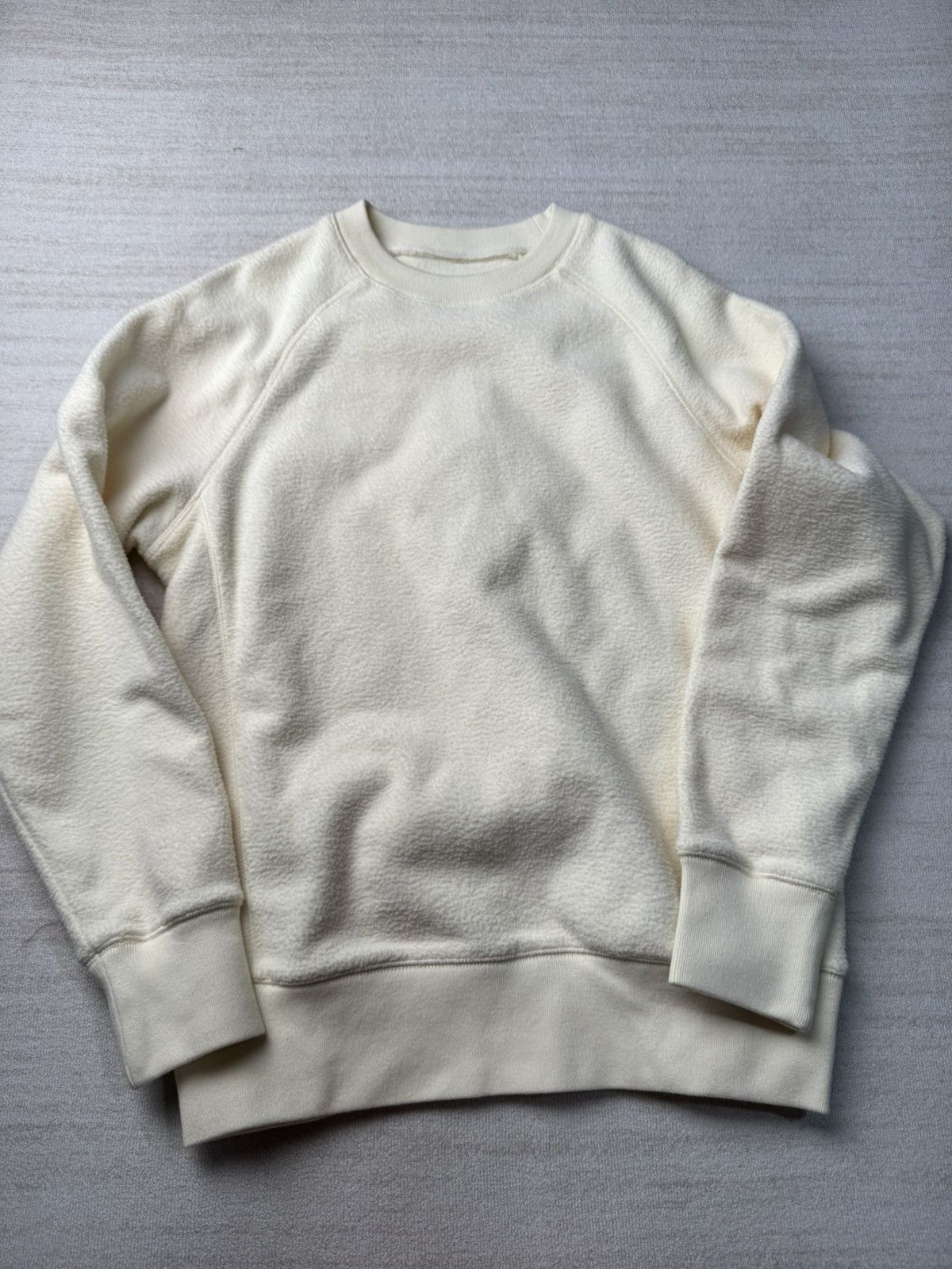 Aime Leon Dore 2019 Ald cream fleece crewneck Size US M / EU 48-50 / 2 - 1 Thumbnail