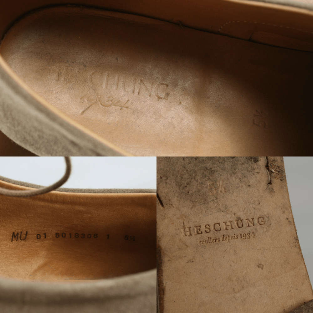 Heschung Suede Dress Shoes Size US 6.5 / IT 36.5 - 11 Thumbnail