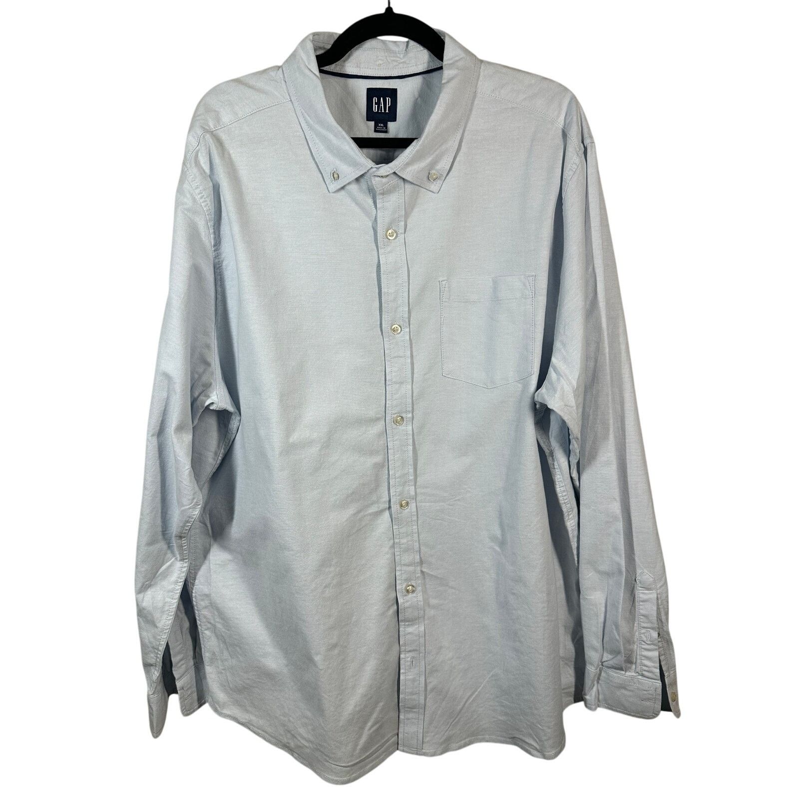 Gap GAP Men’s 2XL Blue Casual Button-Down Shirt Size US XXL / EU 58 / 5 - 1 Thumbnail