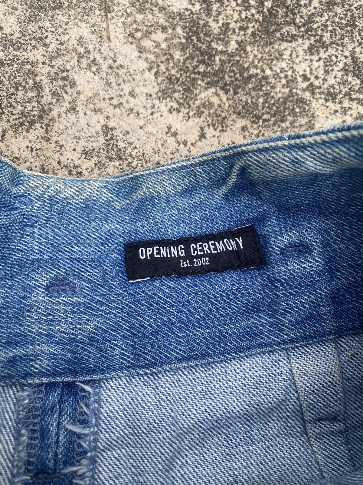 Designer × Japanese Brand × Opening Ceremony Japanese Brand Opening Ceremony Baggy Wide Leg Jeans Size 26" / US 2 / IT 38 - 10 Thumbnail