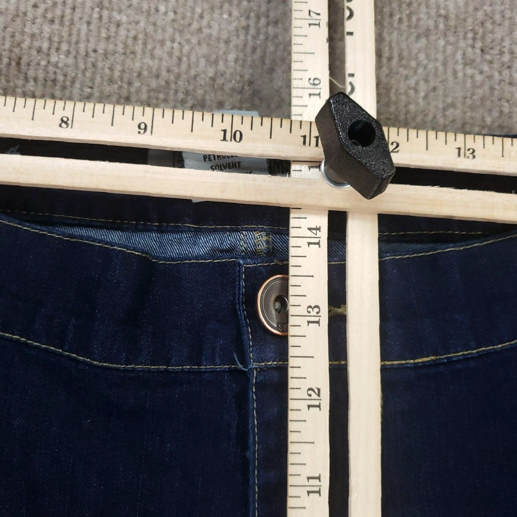 Stacy Adams Stacy Adams Chino Pants Mens 44x30 Blue Straight Leg Flat Front Cotton Size US 44 / EU 60 - 5 Thumbnail